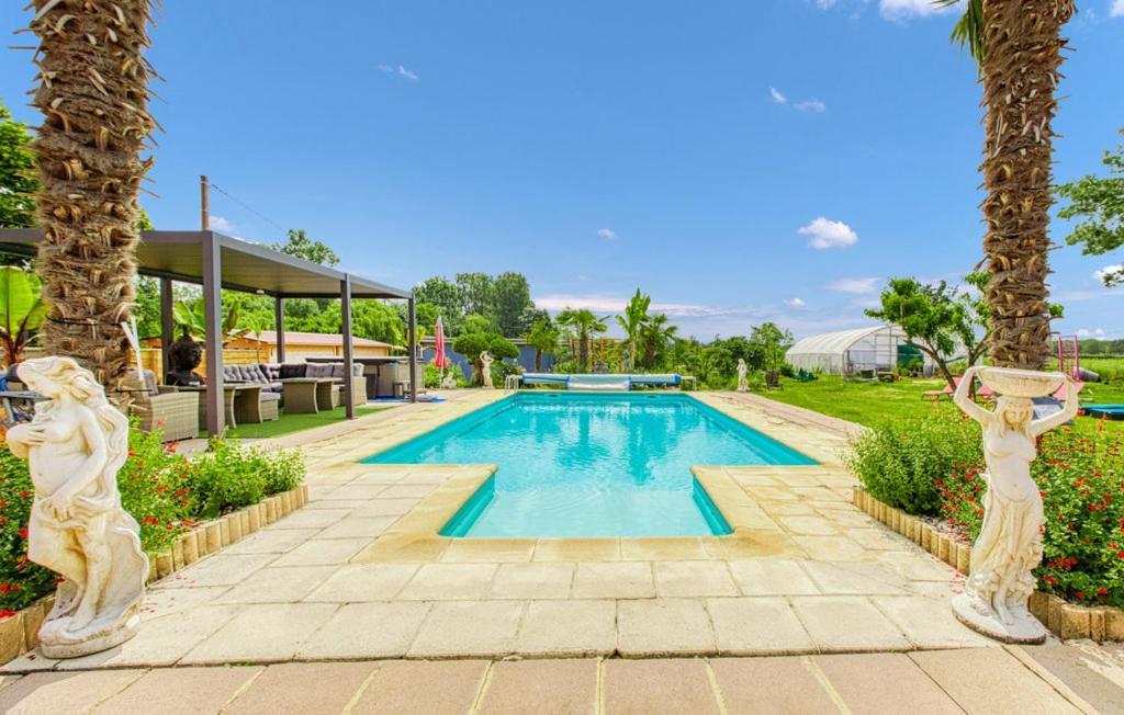 Agréable Chambre privative avec piscine et jacuzzi. Septfonds Extérieur photo