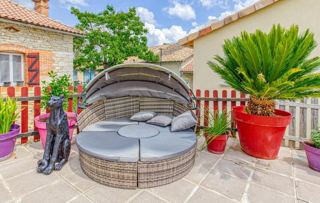 Agréable Chambre privative avec piscine et jacuzzi. Septfonds Extérieur photo